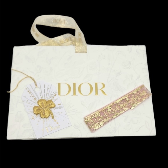 💫 DIOR Double-Sided Wrapping Paper/Gift Bag/Bow/Gift Tag. NEW! - Picture 15 of 16